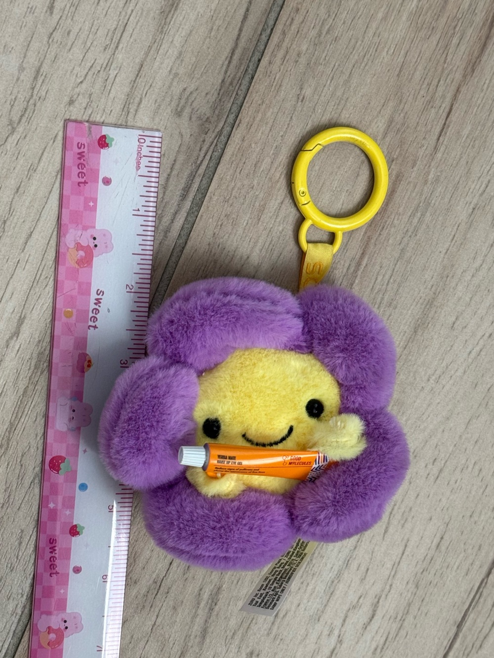 ULTA Beauty x Mini Brands POPS Plush Keychain - Gigi Purple Flower w/ Good...